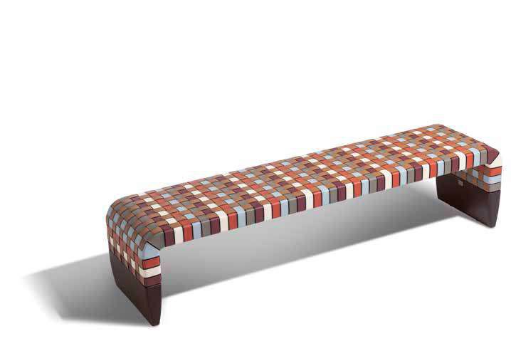 BRERA BENCH LIMITED EDITION by Poltrona Frau