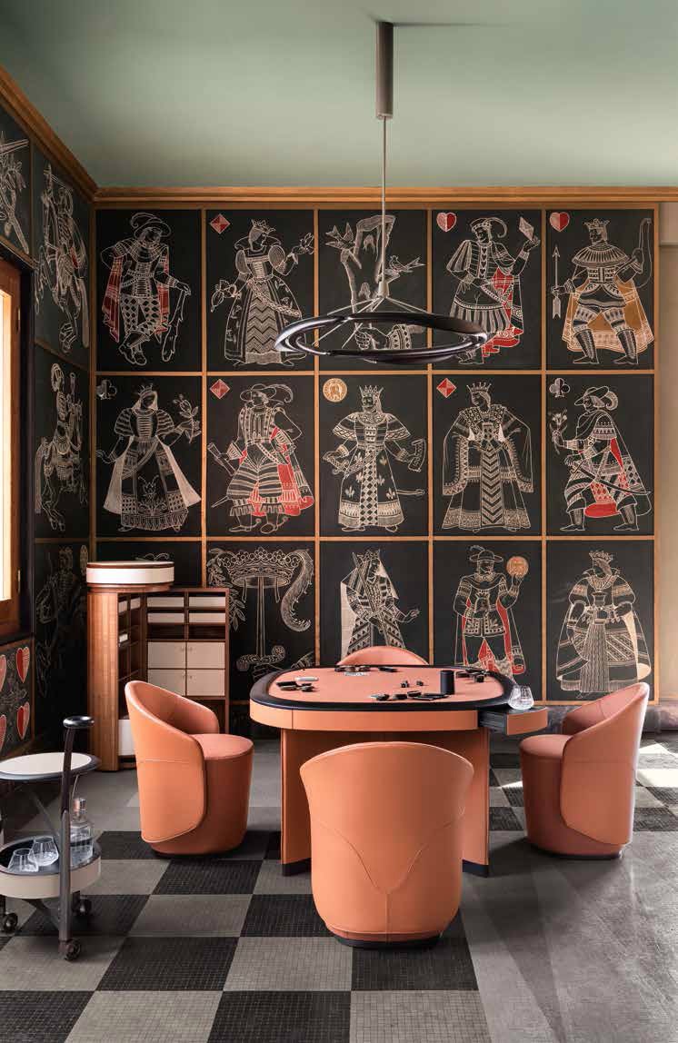 FLAMINGO GAME TABLE by Giorgetti