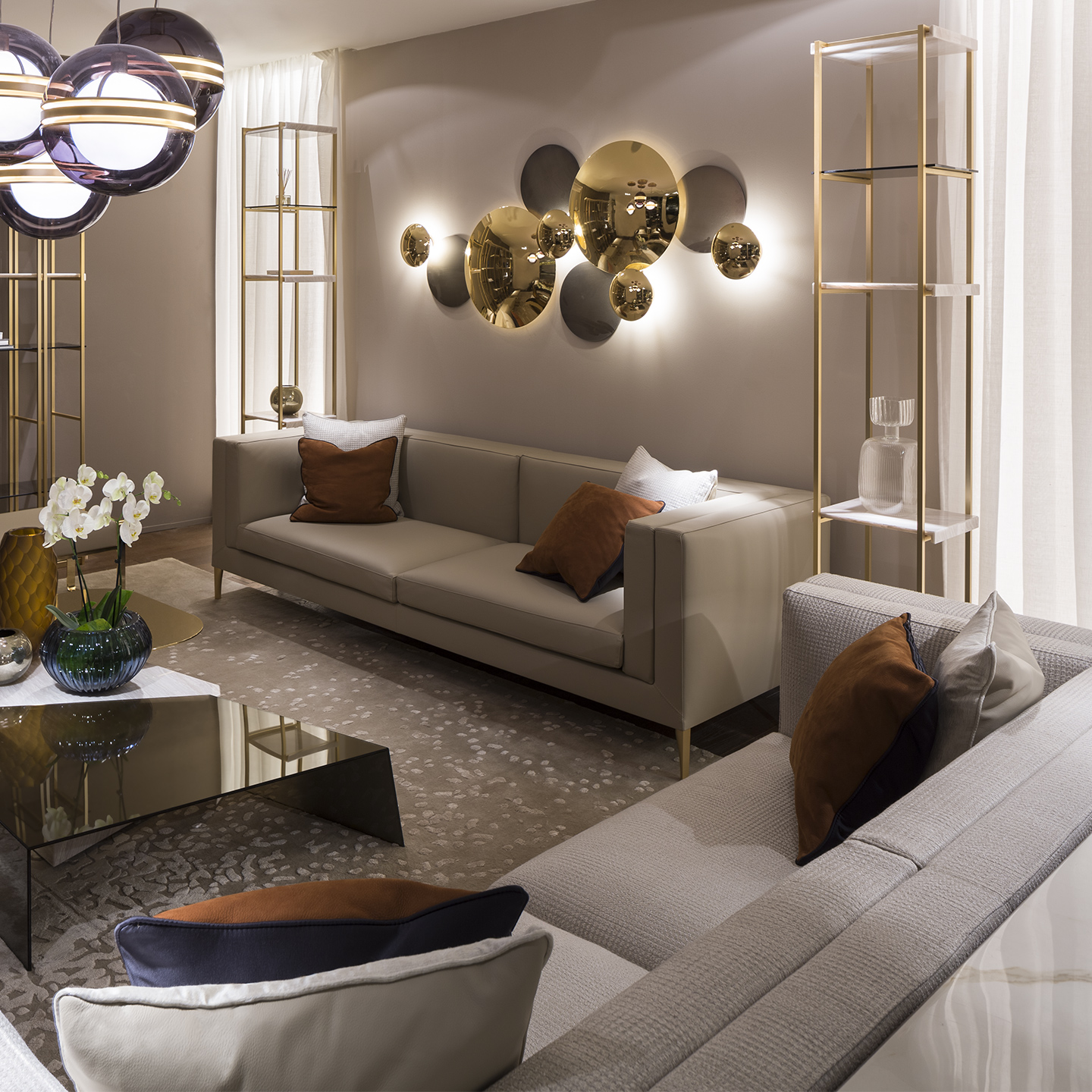 GALAXY WALL LAMP by Paolo Castelli