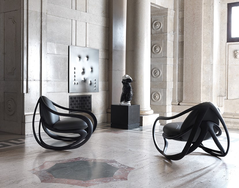 MOVE ROCKING ARMCHAIR by Giorgetti